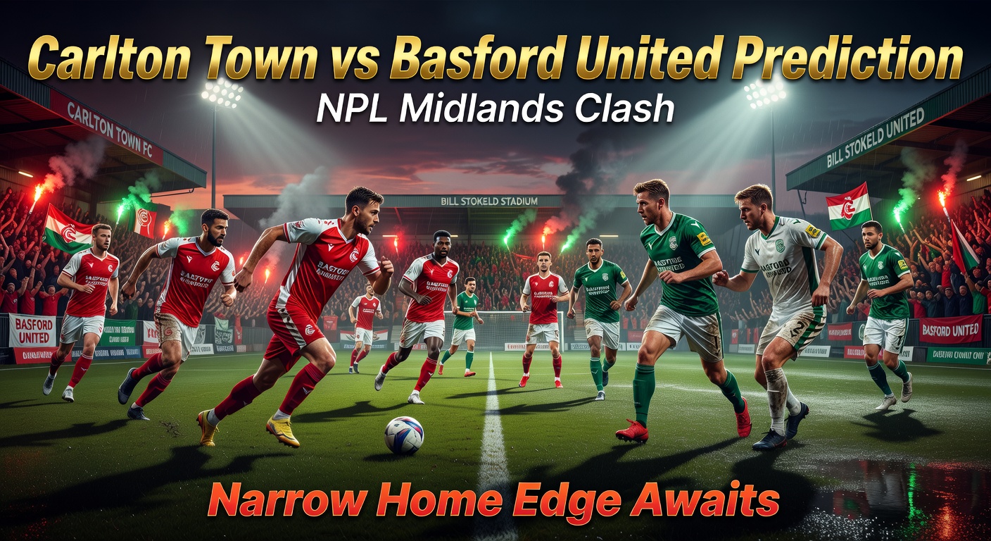 Carlton Town vs Basford United Pronóstico / Prediction