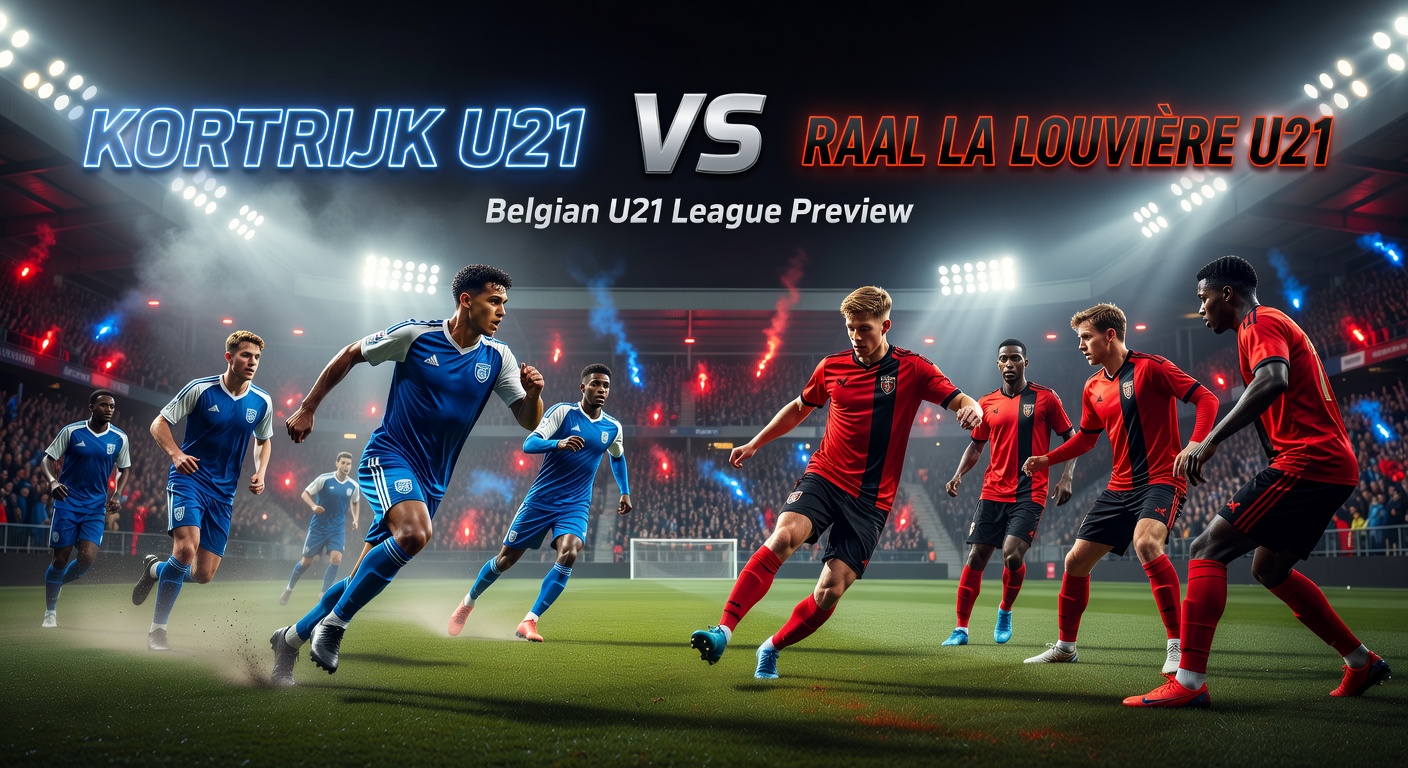 Kortrijk U21 vs RAAL La Louviere U21 Pronóstico / Prediction