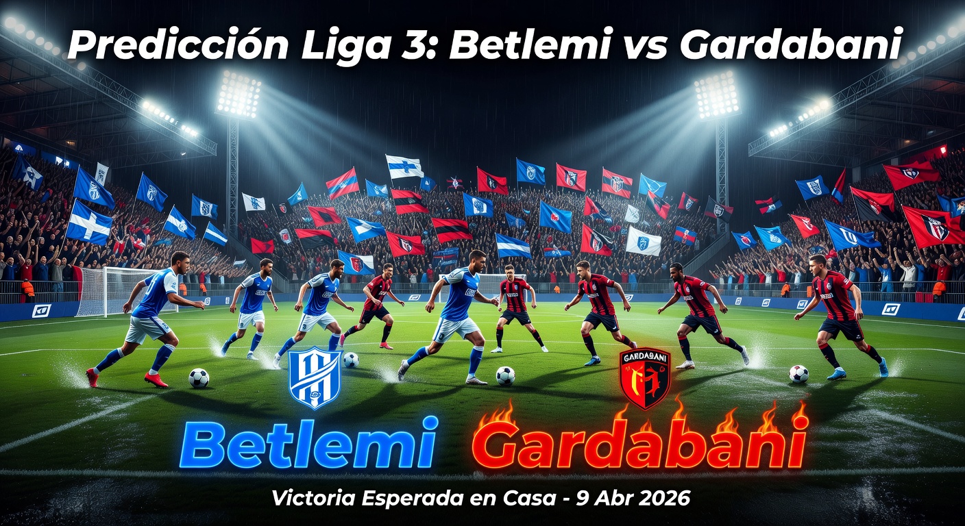 Betlemi vs Gardabani Pronóstico / Prediction