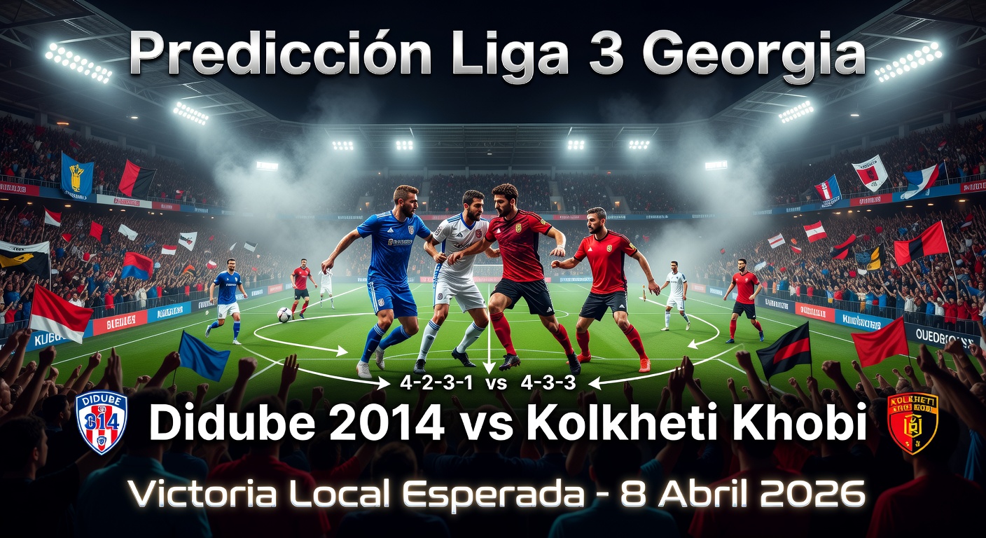 Didube 2014 vs Kolkheti Khobi Pronóstico / Prediction