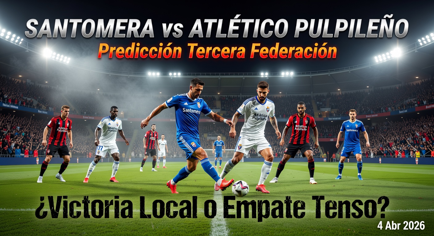 Santomera vs Atlético Pulpileño Pronóstico / Prediction
