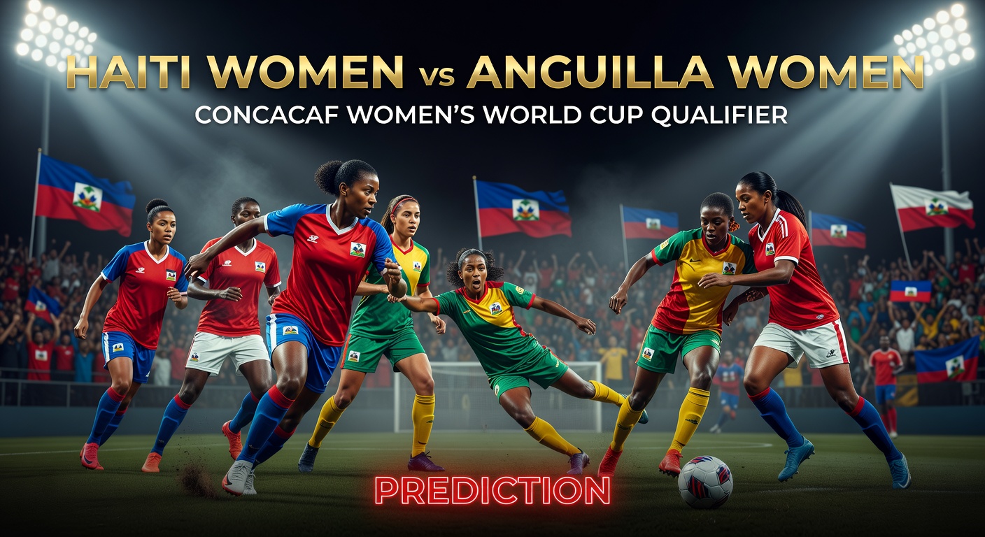 Haiti W vs Anguilla W Pronóstico / Prediction