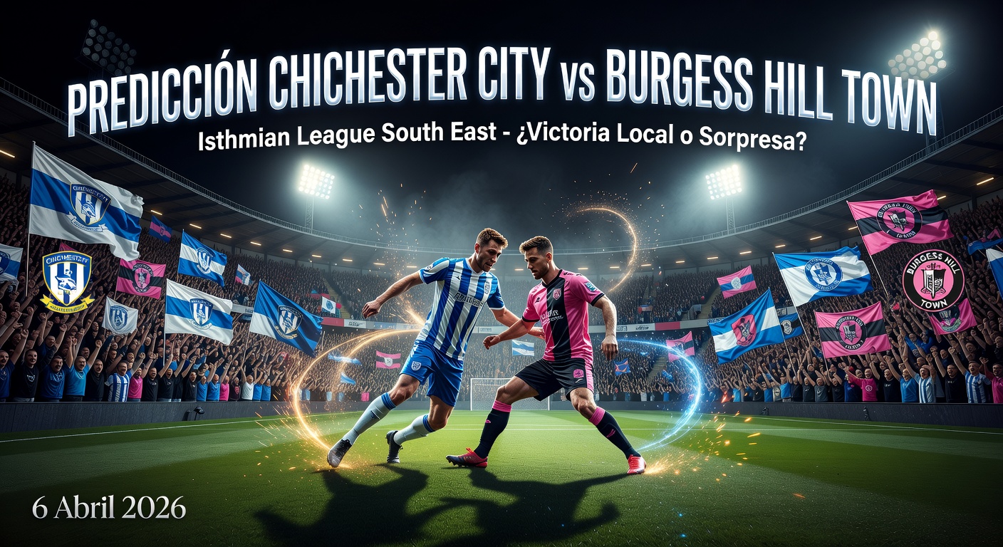 Chichester City vs Burgess Hill Town Pronóstico / Prediction