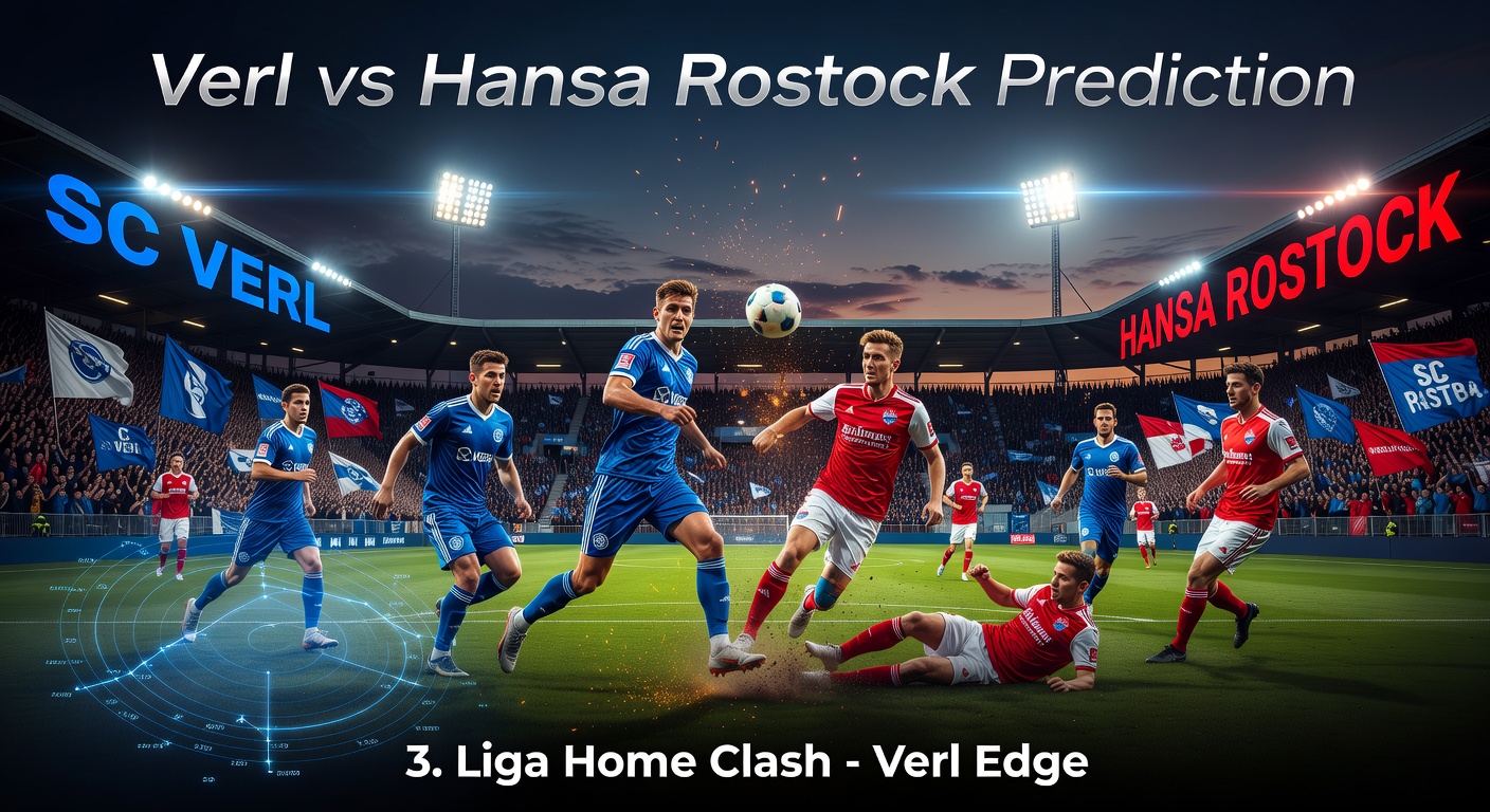 Verl vs Hansa Rostock Pronóstico / Prediction