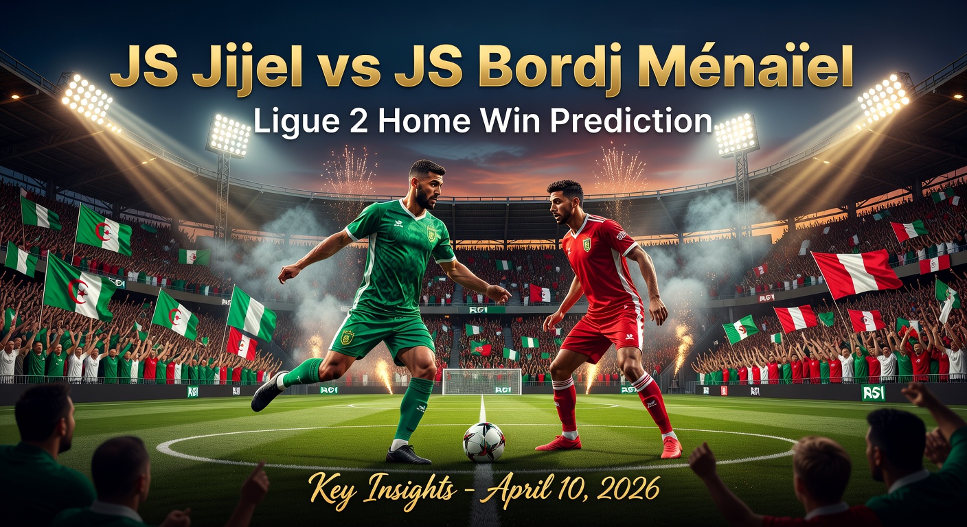 JS Jijel vs JS Bordj Ménaïel Pronóstico / Prediction