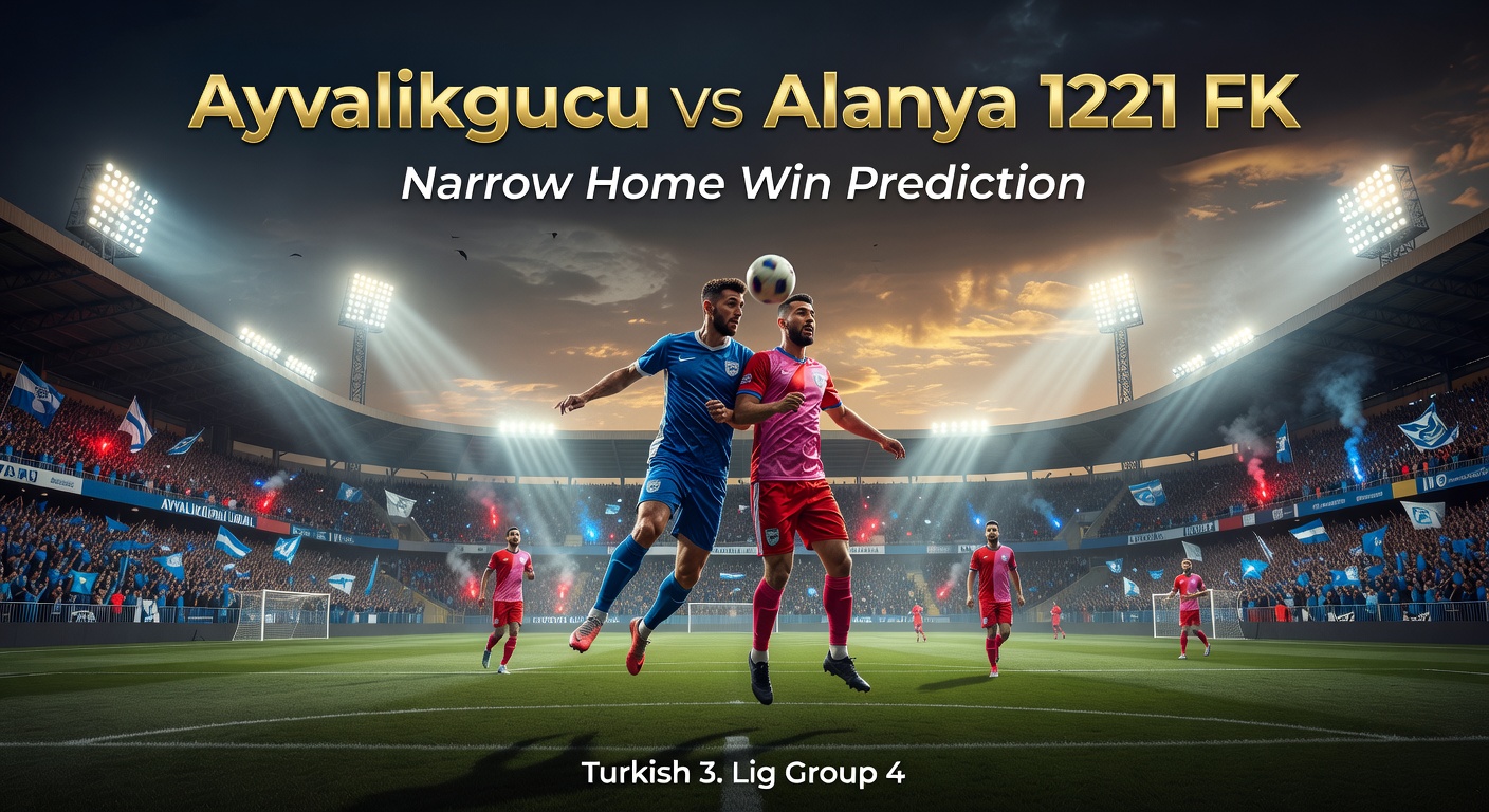 Ayvalikgucu vs Alanya 1221 FK Pronóstico / Prediction