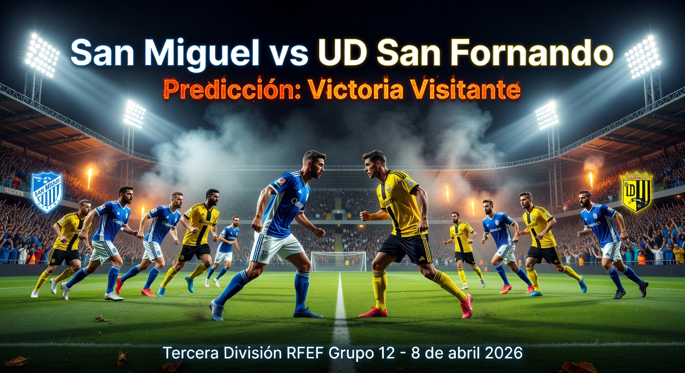 San Miguel vs UD San Fernando Pronóstico / Prediction