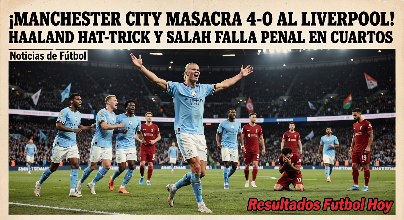 Man City 4-0 Liverpool: Haaland hat-trick (EPLNews, Apr 6, 2026)