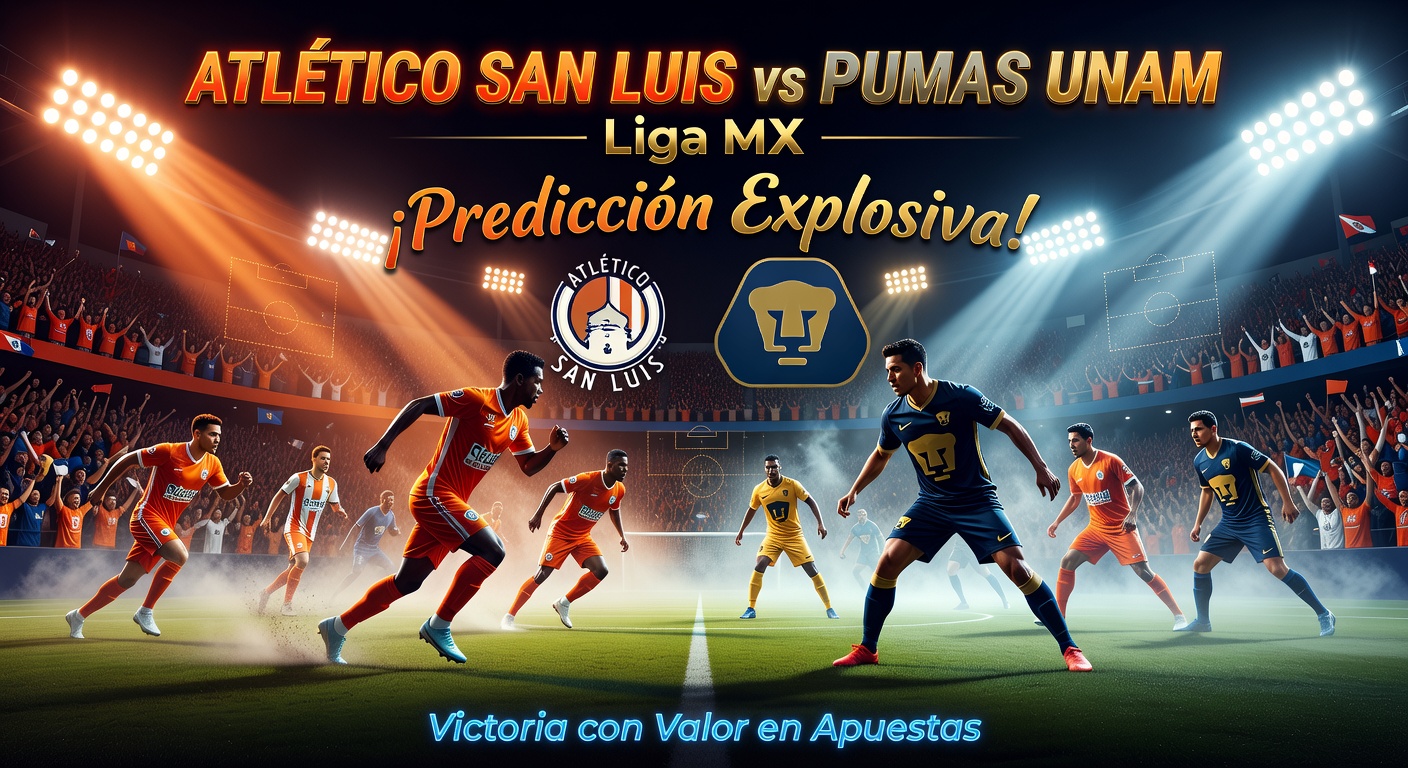 Atletico San Luis vs U.N.A.M. - Pumas Pronóstico / Prediction