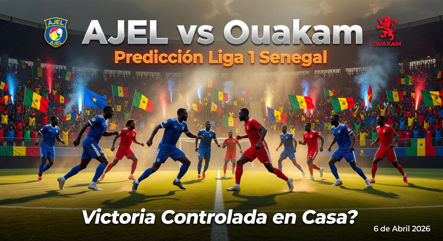 AJEL vs Ouakam Pronóstico / Prediction