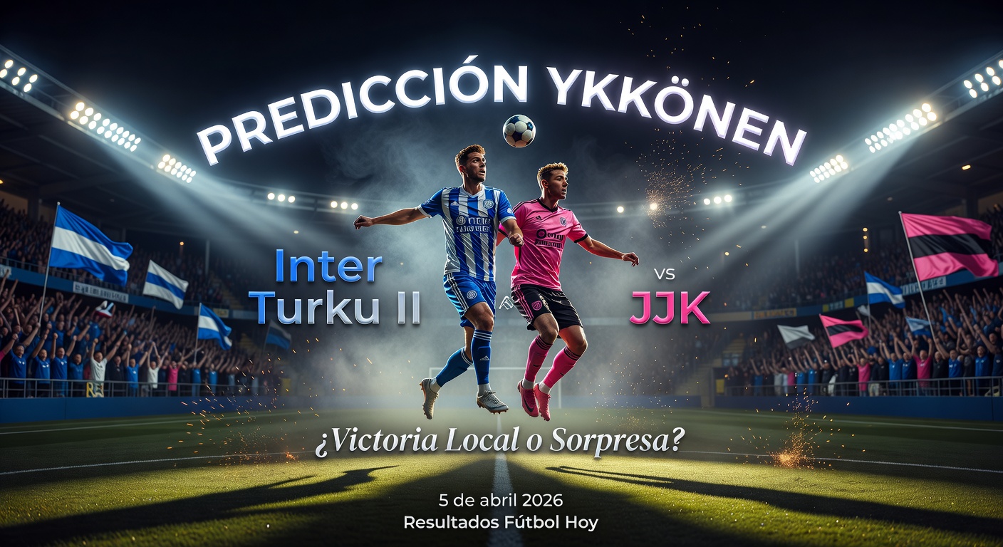 Inter Turku II vs JJK Pronóstico / Prediction