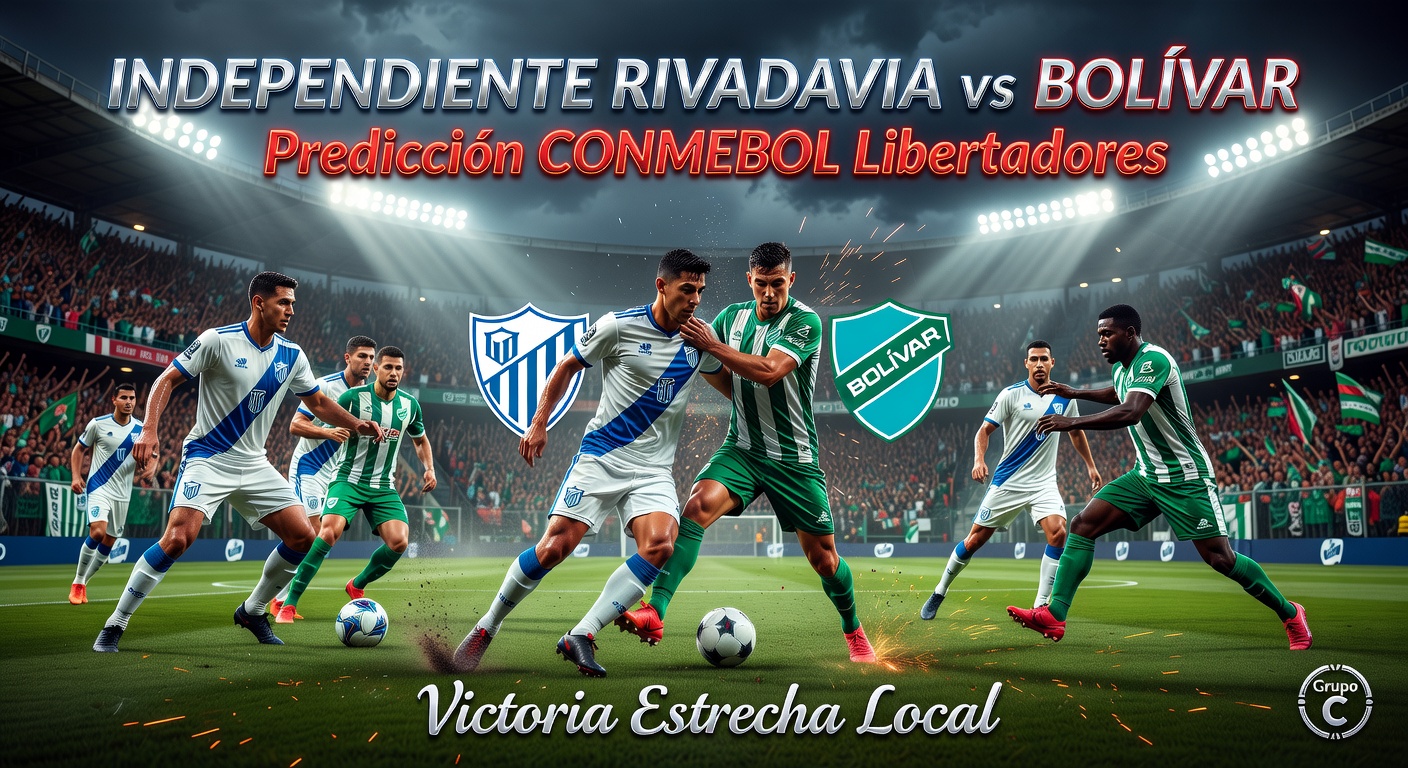Independ. Rivadavia vs Bolívar Pronóstico / Prediction
