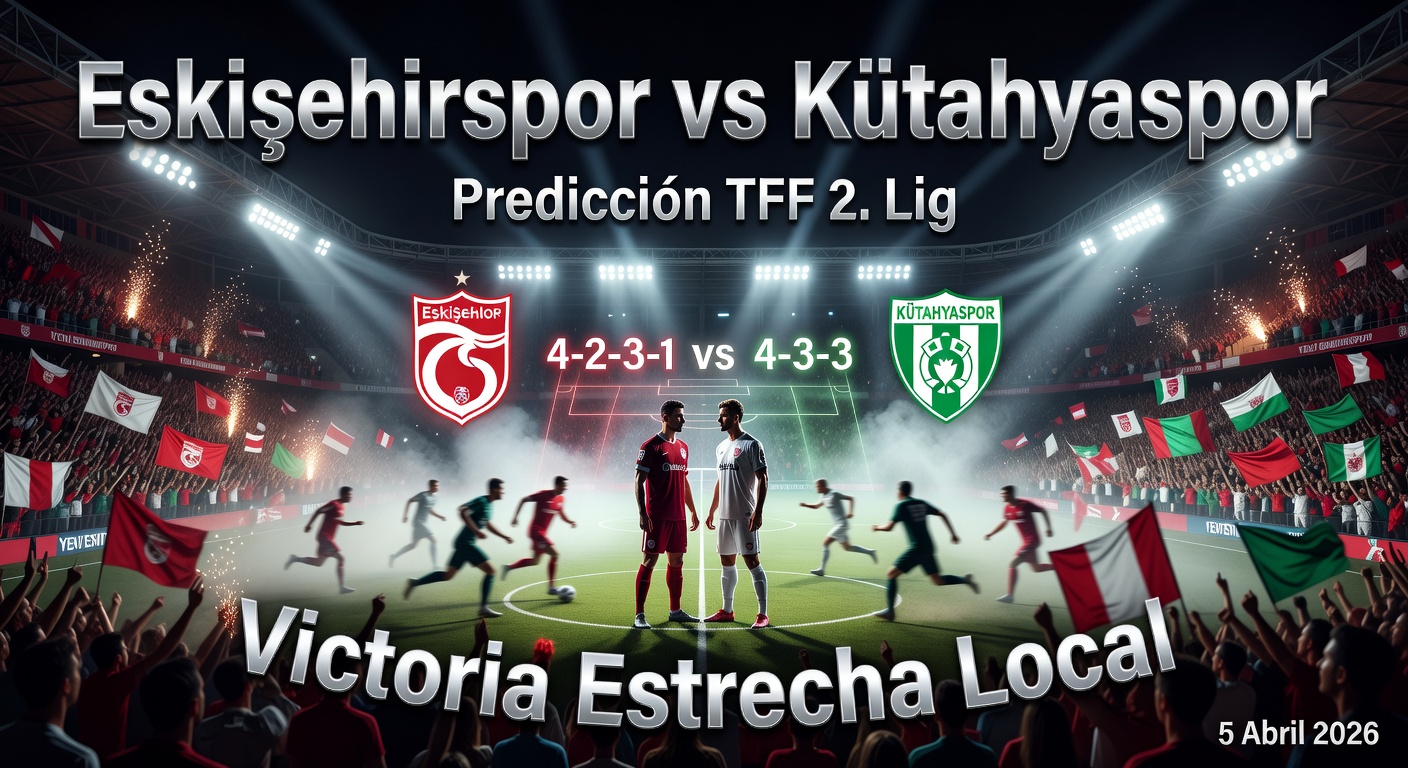 Eskişehirspor vs Kütahyaspor Pronóstico / Prediction