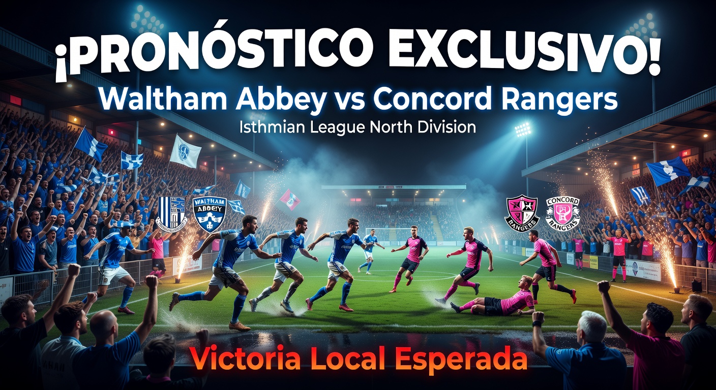 Waltham Abbey vs Concord Rangers Pronóstico / Prediction