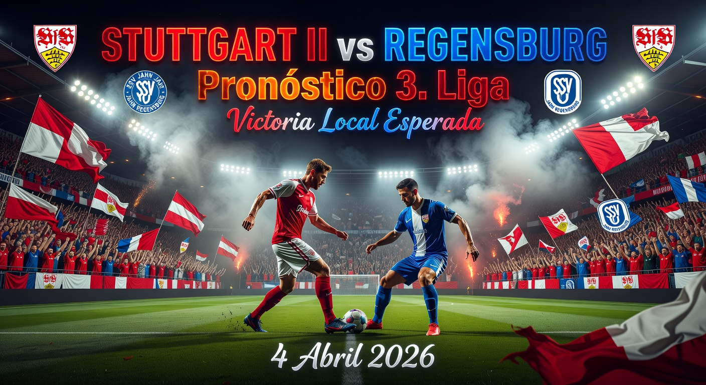 Stuttgart II vs SSV Jahn Regensburg Pronóstico / Prediction