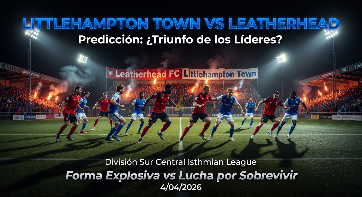 Littlehampton Town vs Leatherhead Pronóstico / Prediction