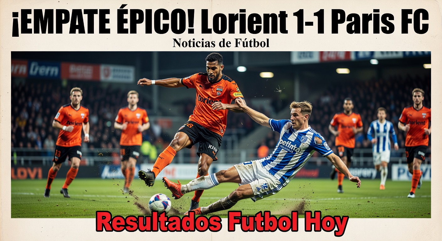 Paris FC and Lorient end 1-1 in Ligue 1