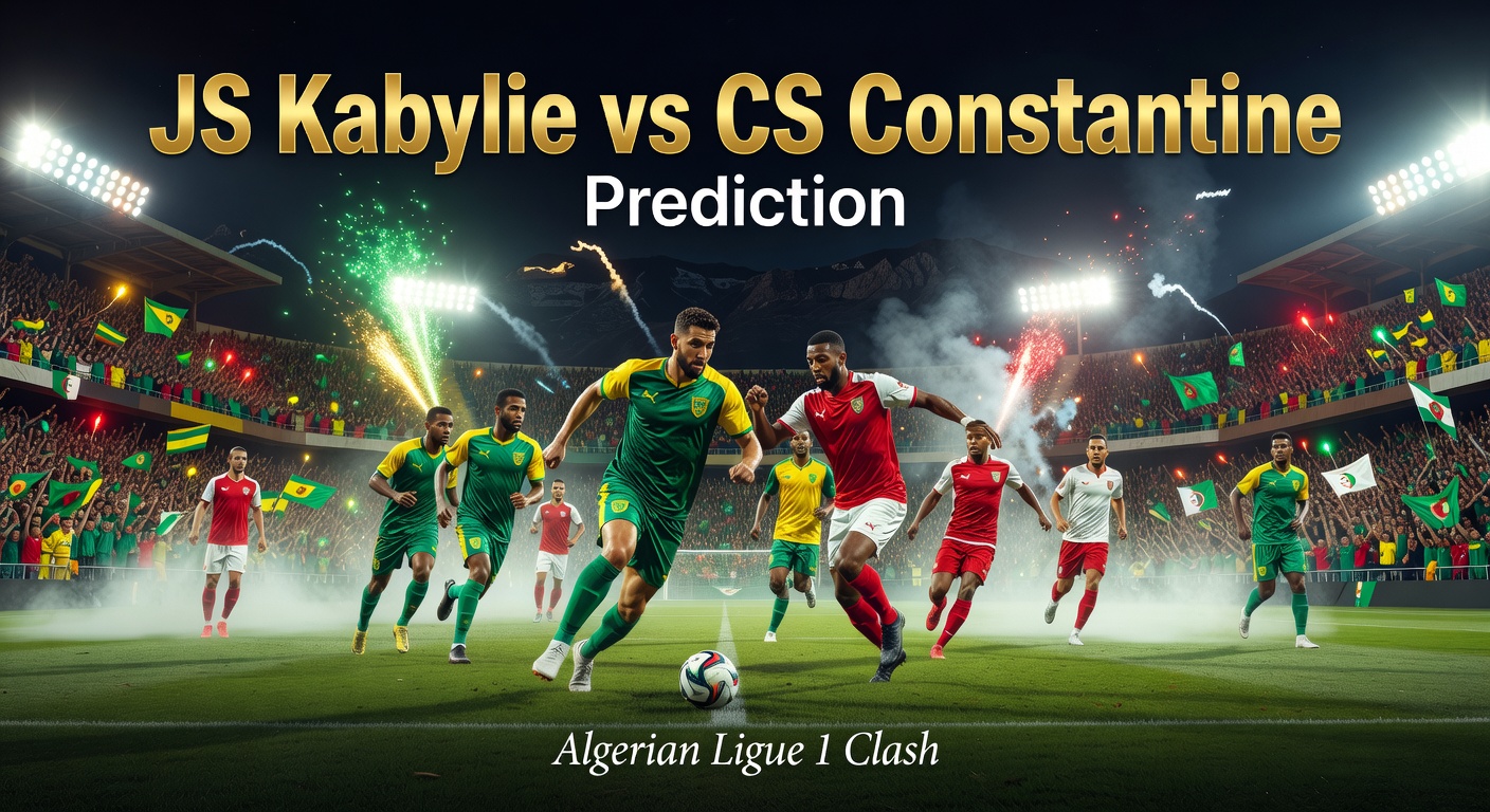 JS Kabylie vs CS Constantine Pronóstico / Prediction