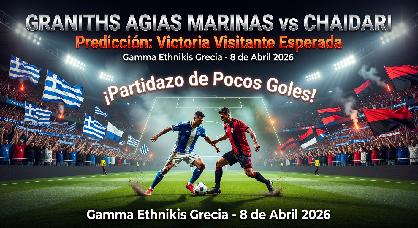 Graniths Agias Marinas vs Chaidari Pronóstico / Prediction
