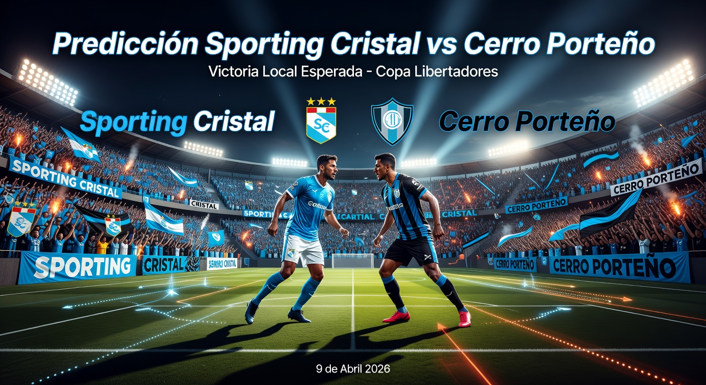 Sporting Cristal vs Cerro Porteno Pronóstico / Prediction