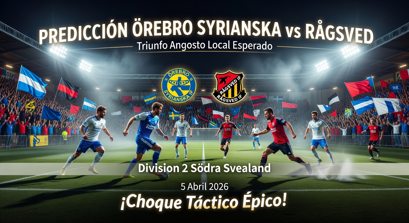 Örebro Syrianska vs Rågsved Pronóstico / Prediction
