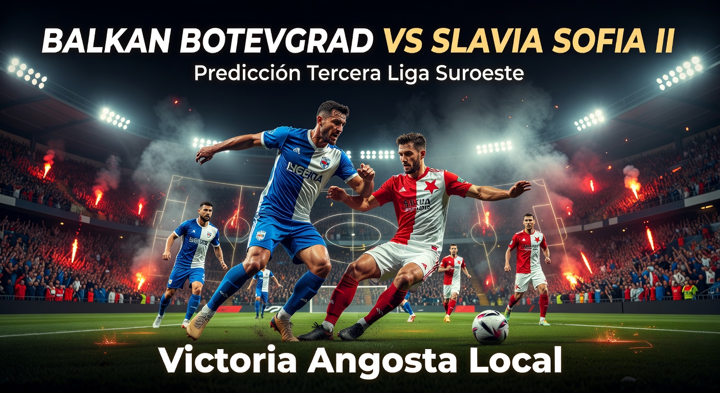 Balkan Botevgrad vs Slavia Sofia II Pronóstico / Prediction