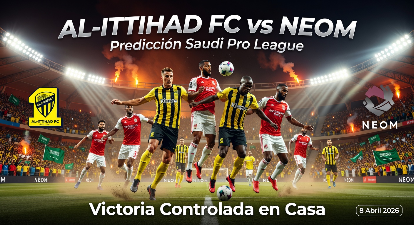 Al-Ittihad FC vs NEOM Pronóstico / Prediction