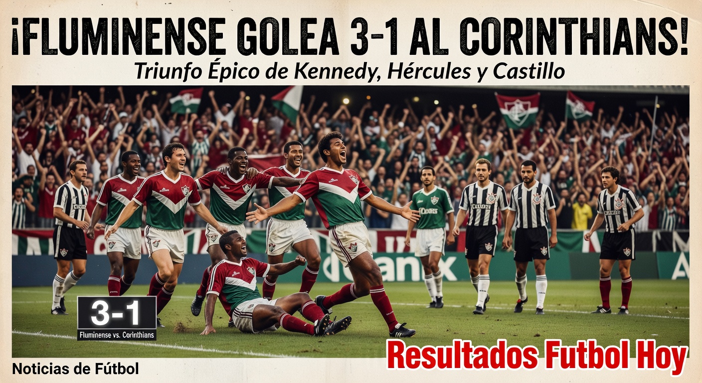 Fluminense beat Corinthians 3-1 in Serie A (BBC Sport)