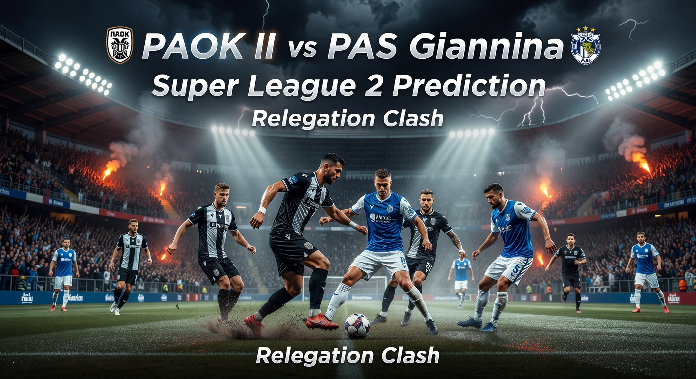 PAOK II vs PAS Giannina Pronóstico / Prediction