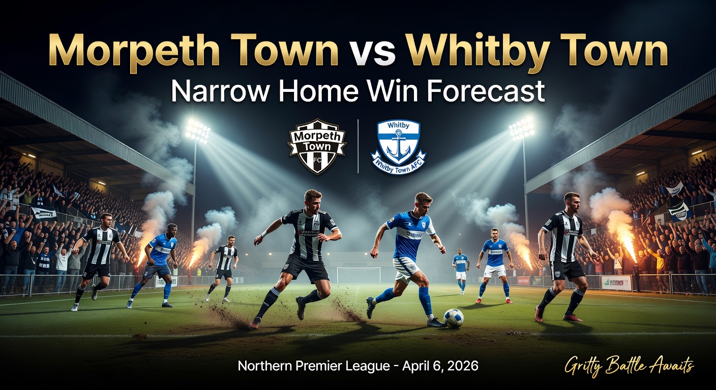 Morpeth Town vs Whitby Town Pronóstico / Prediction