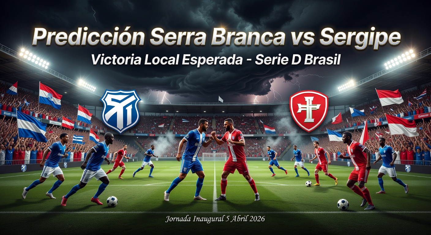 Serra Branca vs Sergipe Pronóstico / Prediction