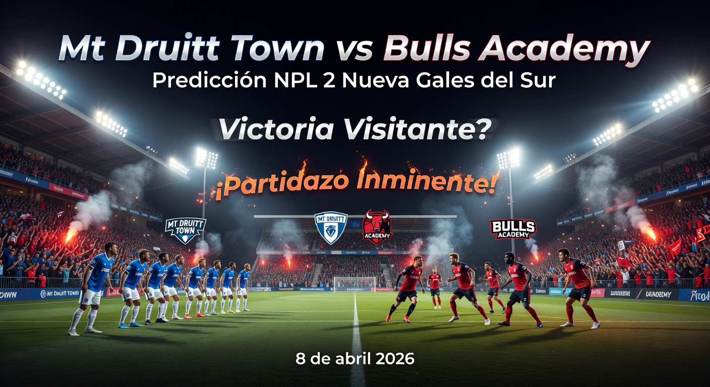 Mt Druitt Town vs Bulls Academy Pronóstico / Prediction