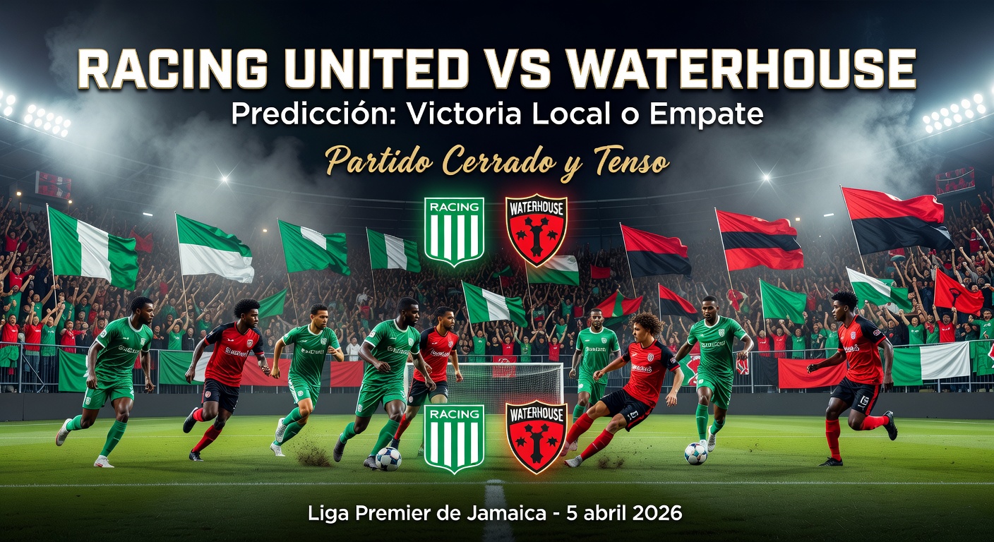 Racing United vs Waterhouse Pronóstico / Prediction