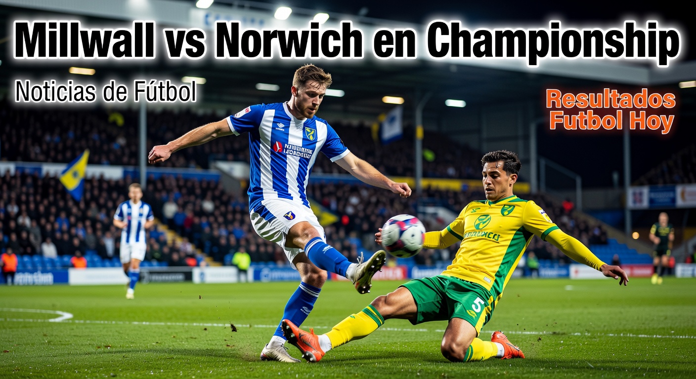 Millwall vs Norwich in Championship