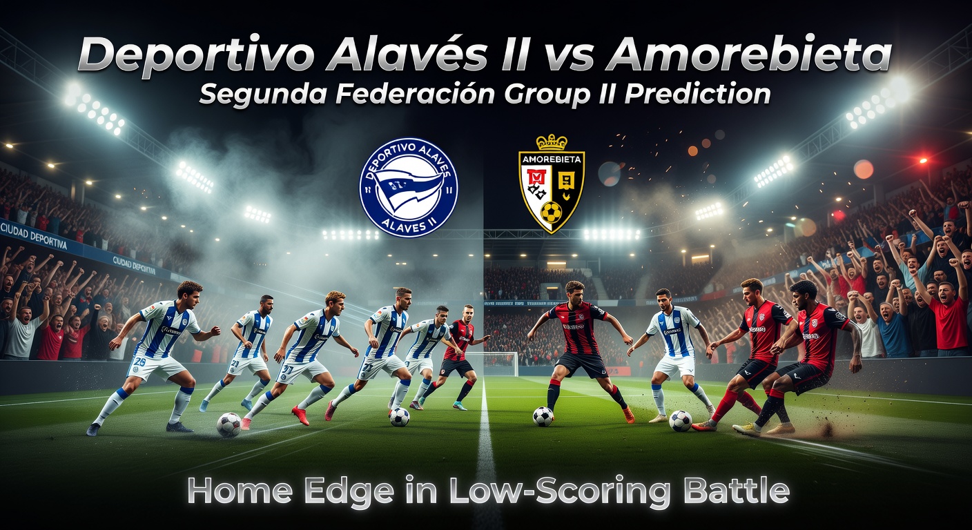 Deportivo Alavés II vs Amorebieta Pronóstico / Prediction