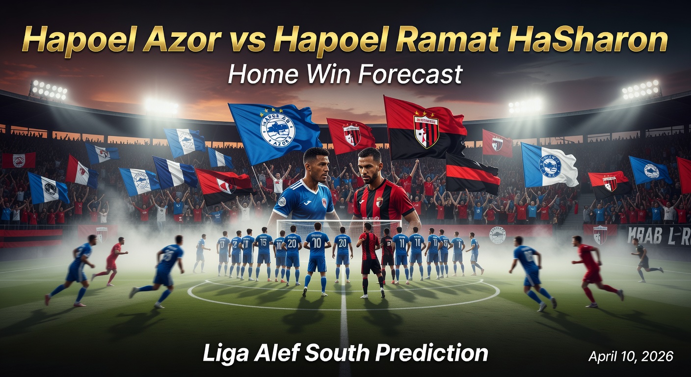 Hapoel Azor vs Hapoel Ramat HaSharon Pronóstico / Prediction