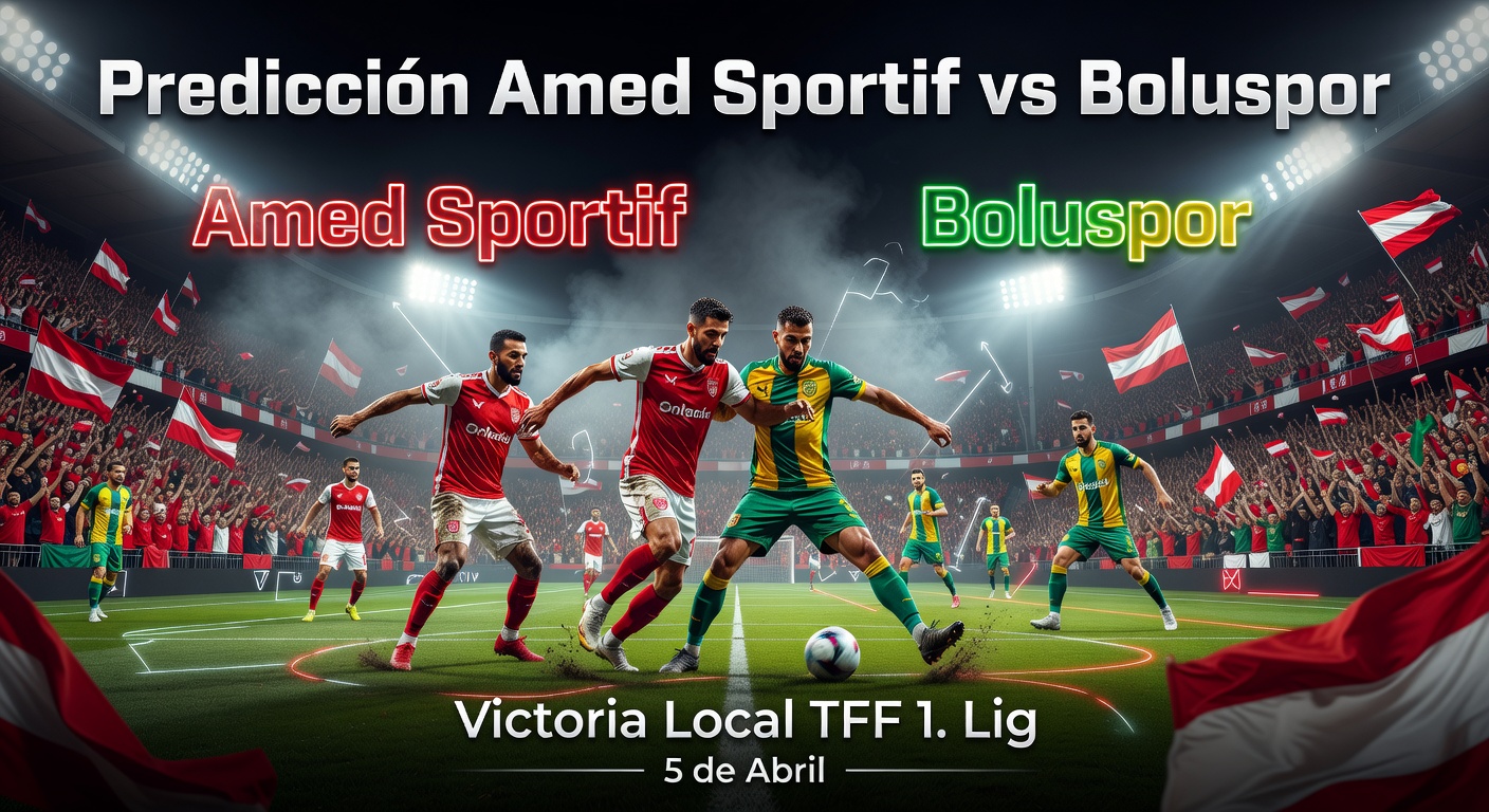 Amed vs Boluspor Pronóstico / Prediction