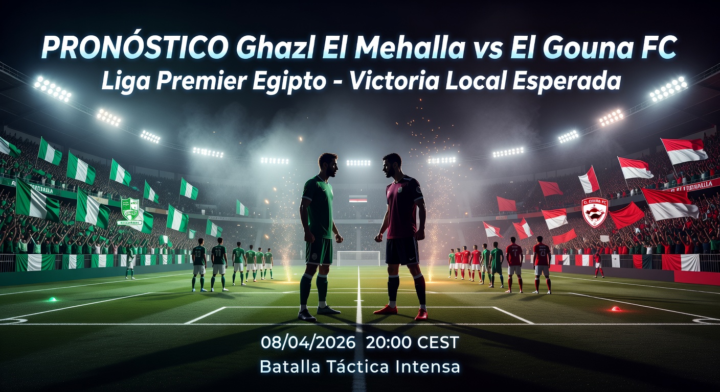 Ghazl El Mehalla vs El Gouna FC Pronóstico / Prediction