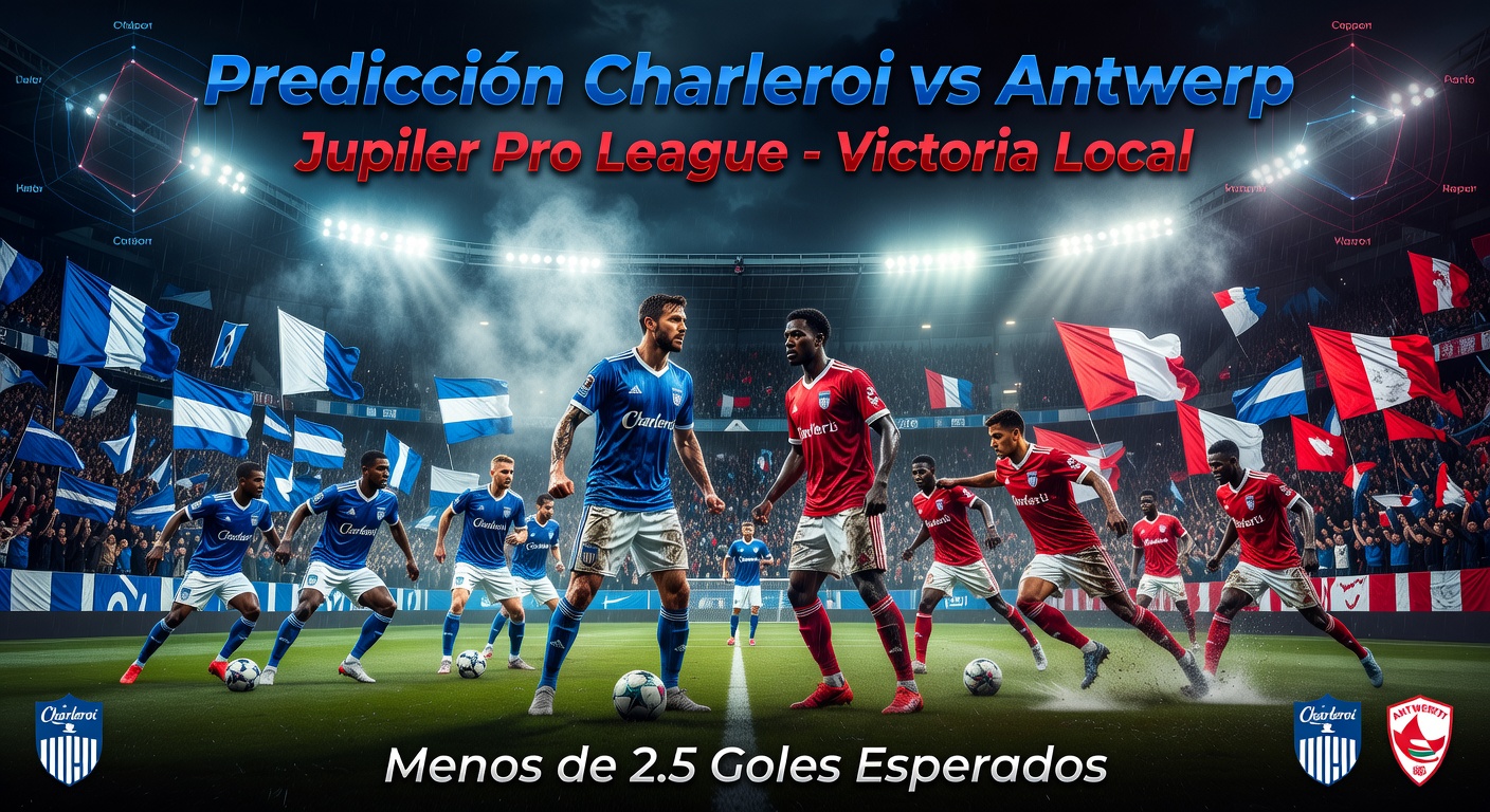 Charleroi vs Antwerp Pronóstico / Prediction