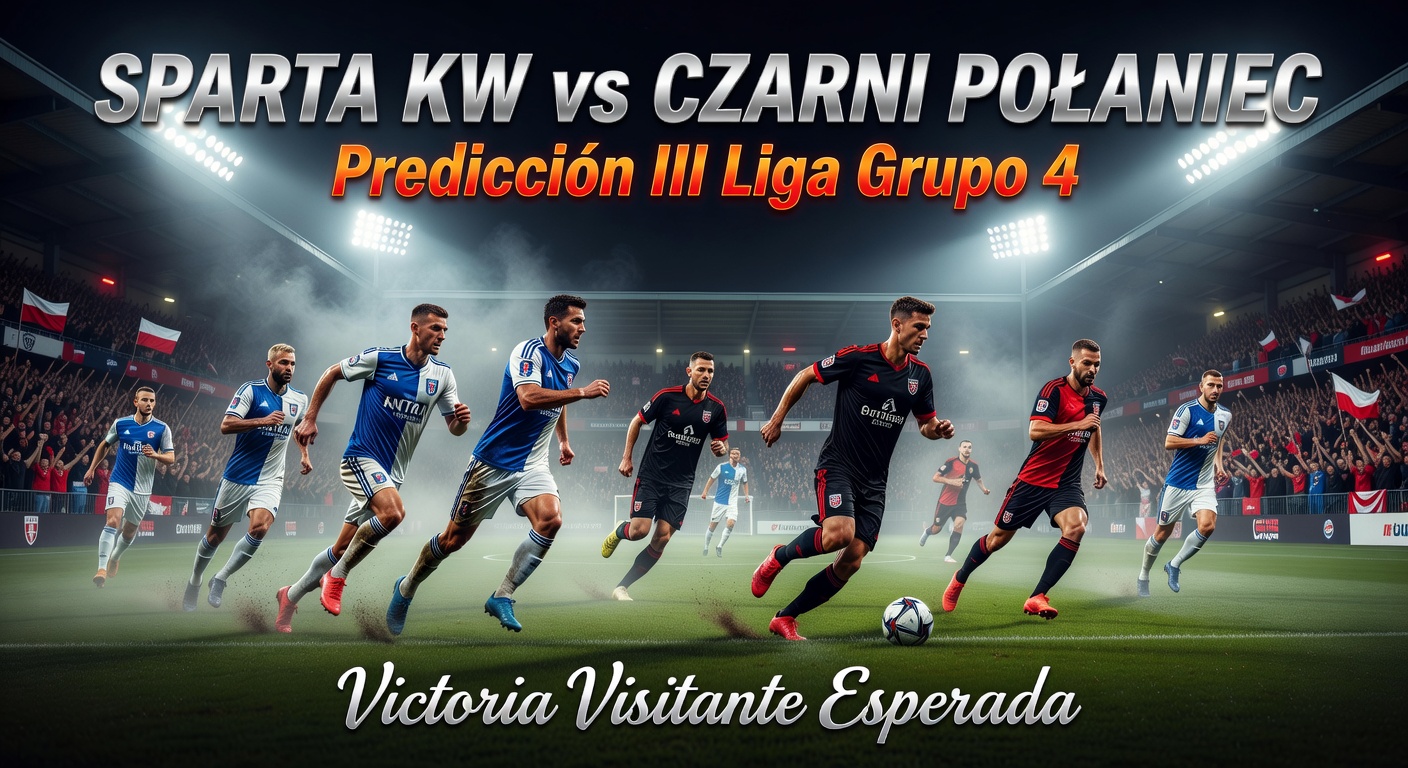Sparta KW vs Czarni Połaniec Pronóstico / Prediction