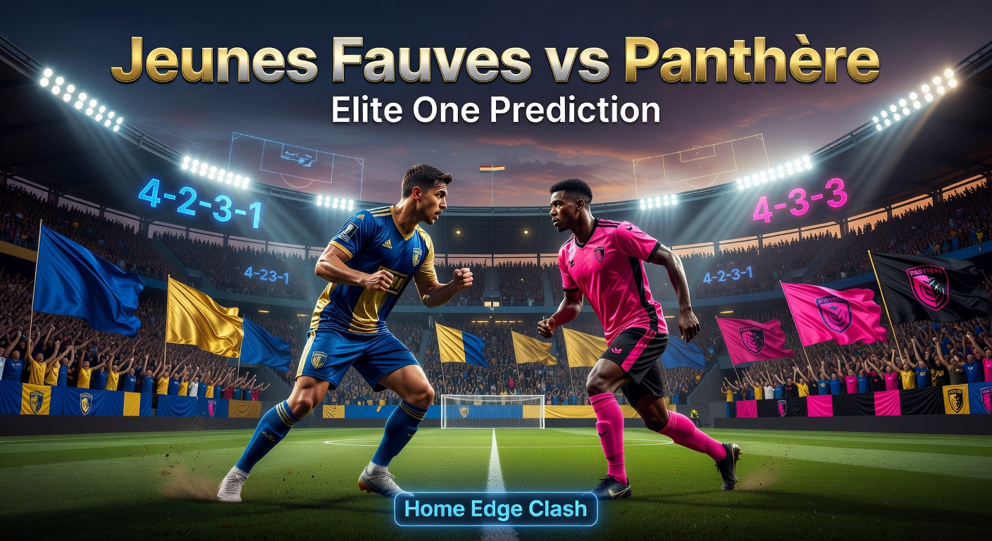 Jeunes Fauves vs Panthère Pronóstico / Prediction