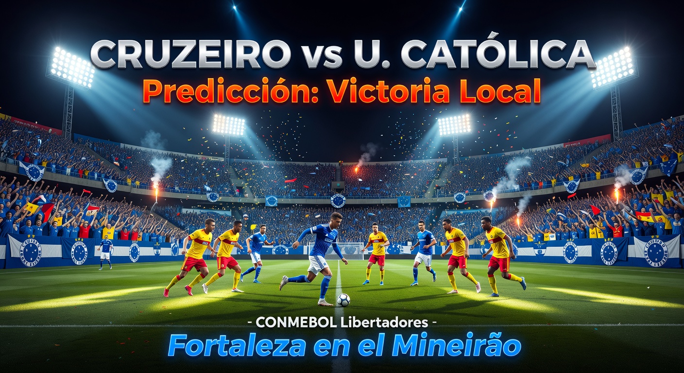 Cruzeiro vs U. Catolica Pronóstico / Prediction