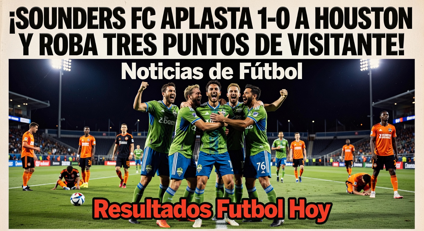 Seattle Sounders Win 1-0 at Houston Dynamo (BBC Sport)