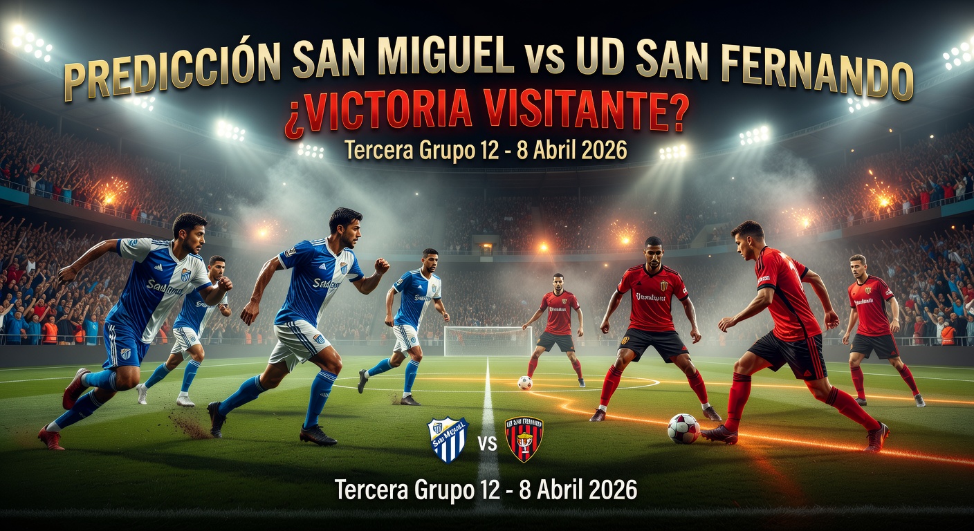 San Miguel vs UD San Fernando Pronóstico / Prediction