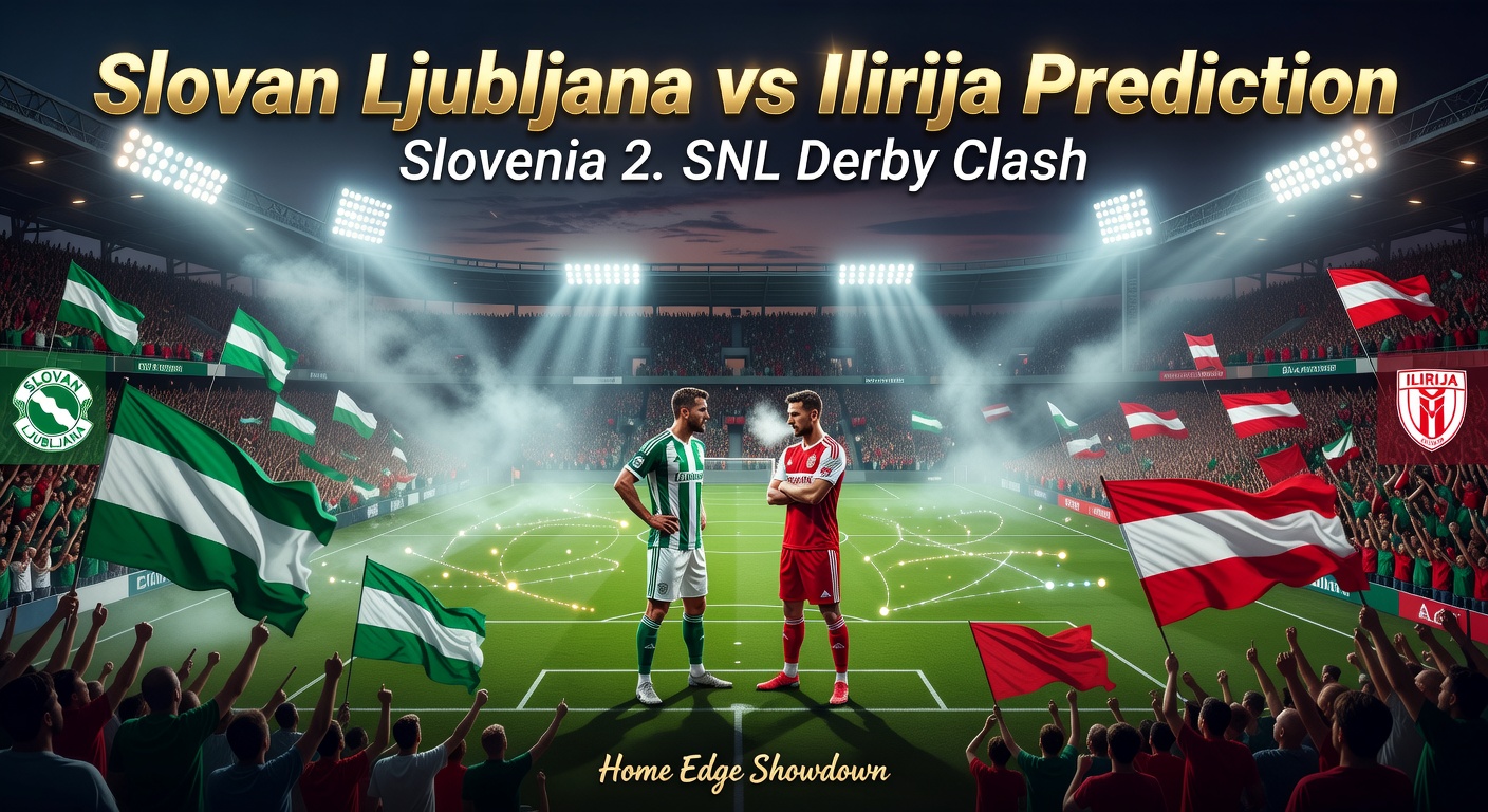 Slovan Ljubljana vs Ilirija Pronóstico / Prediction