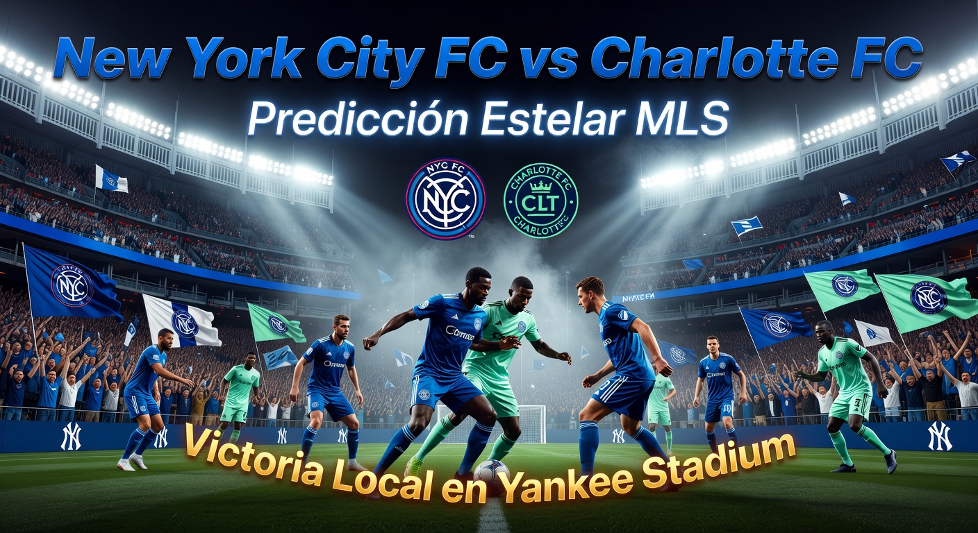 New York City FC vs Charlotte Pronóstico / Prediction