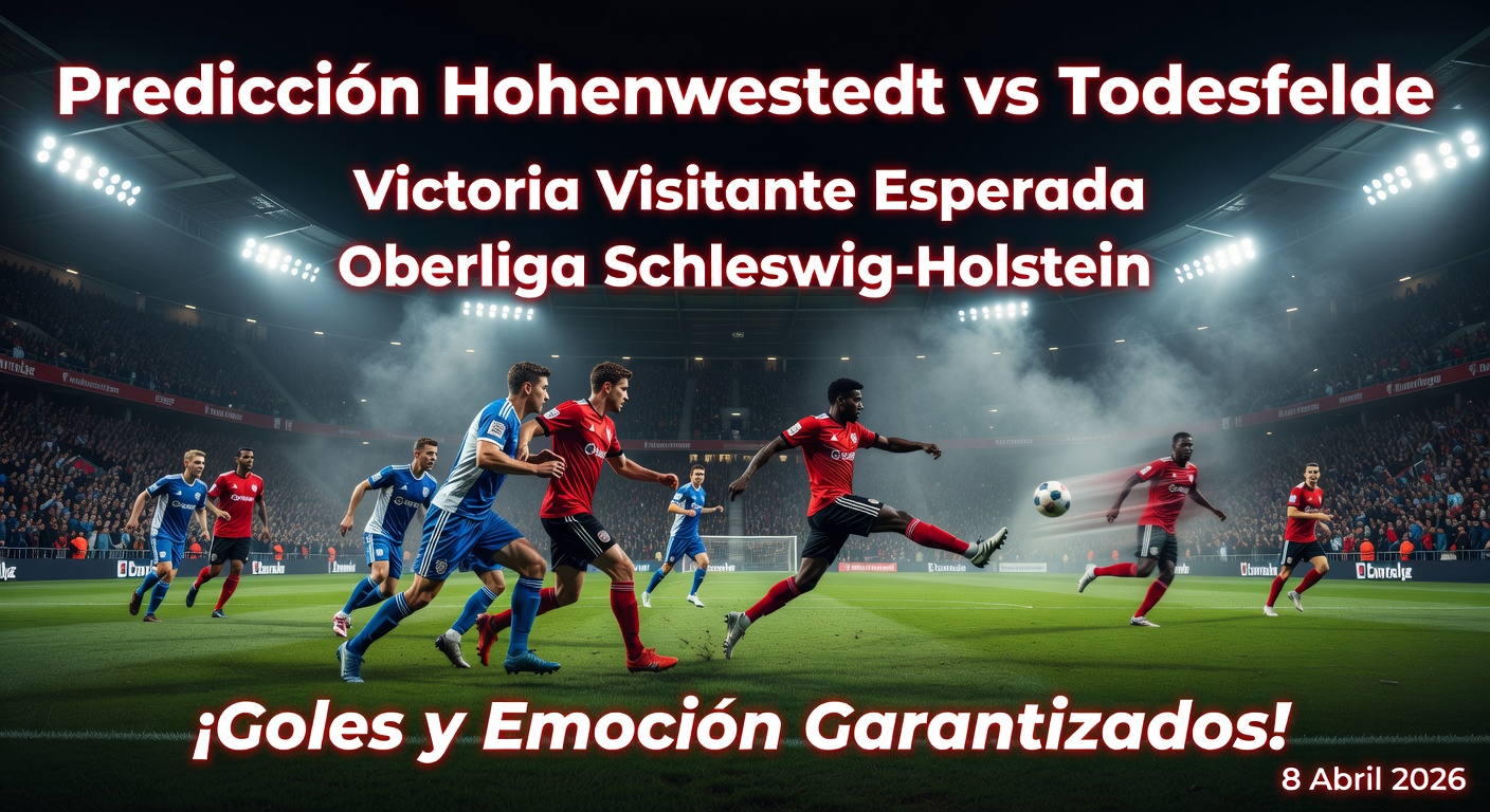 Hohenwestedt vs Todesfelde Pronóstico / Prediction