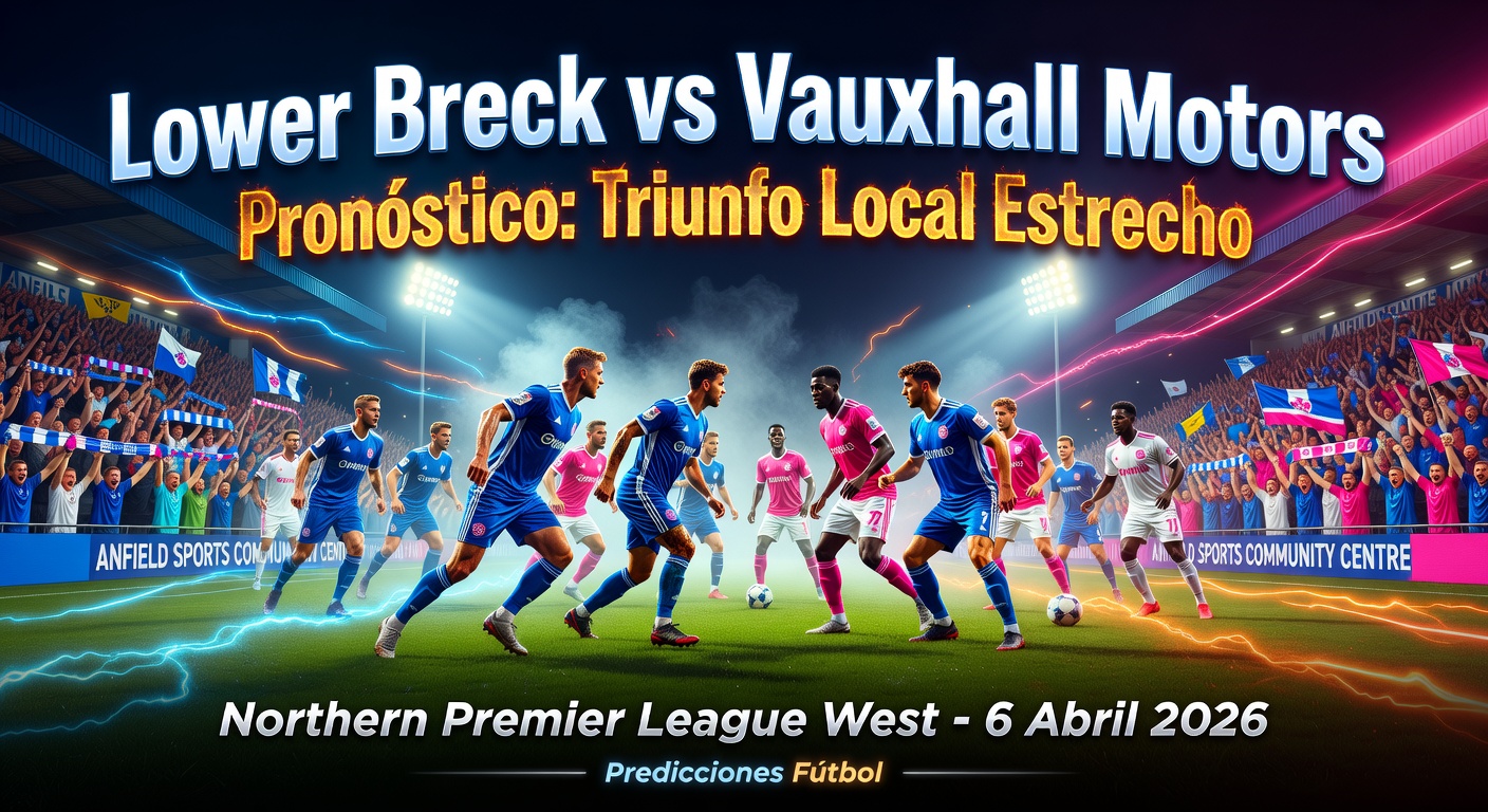 Lower Breck vs Vauxhall Motors Pronóstico / Prediction