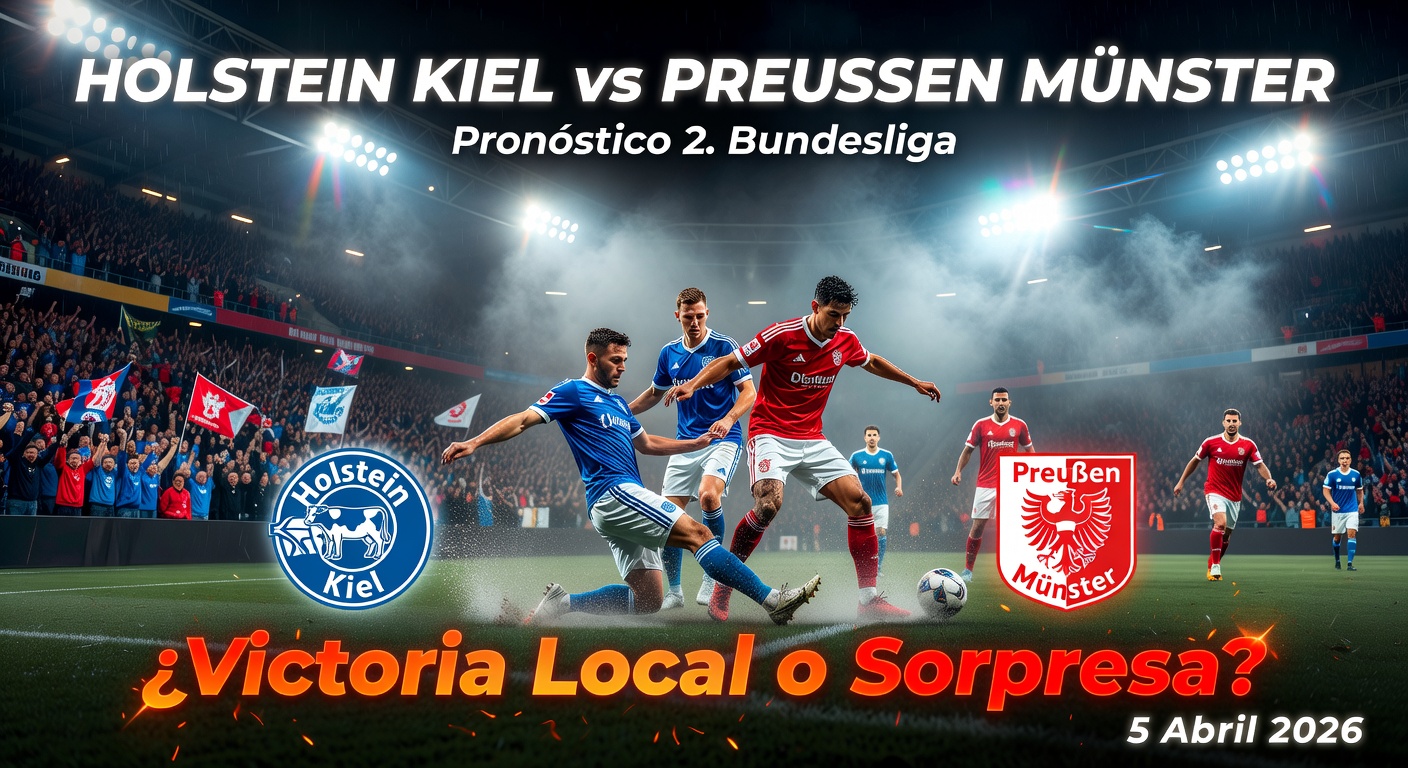 Holstein Kiel vs Preußen Münster Pronóstico / Prediction