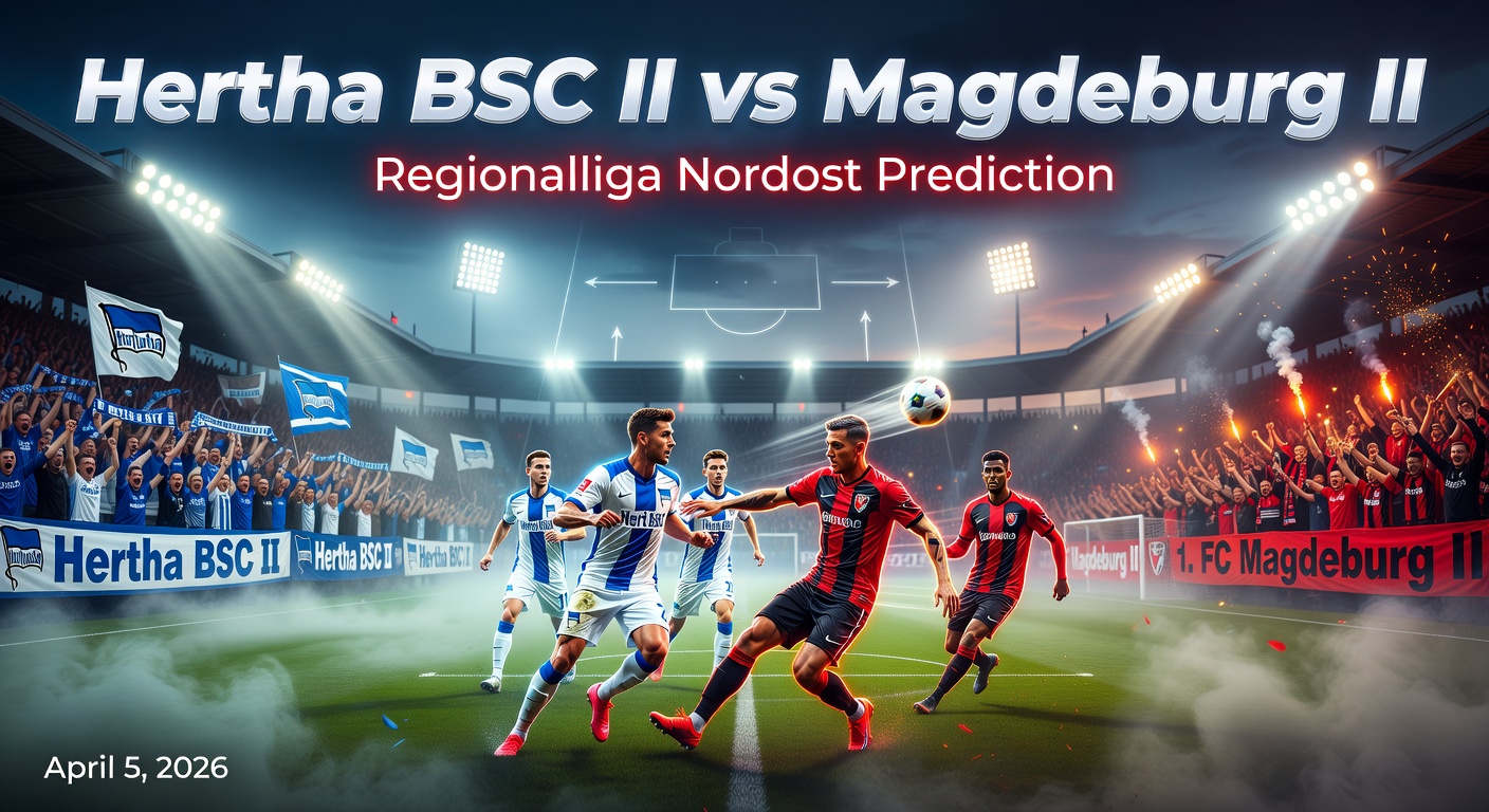Hertha BSC II vs Magdeburg II Pronóstico / Prediction